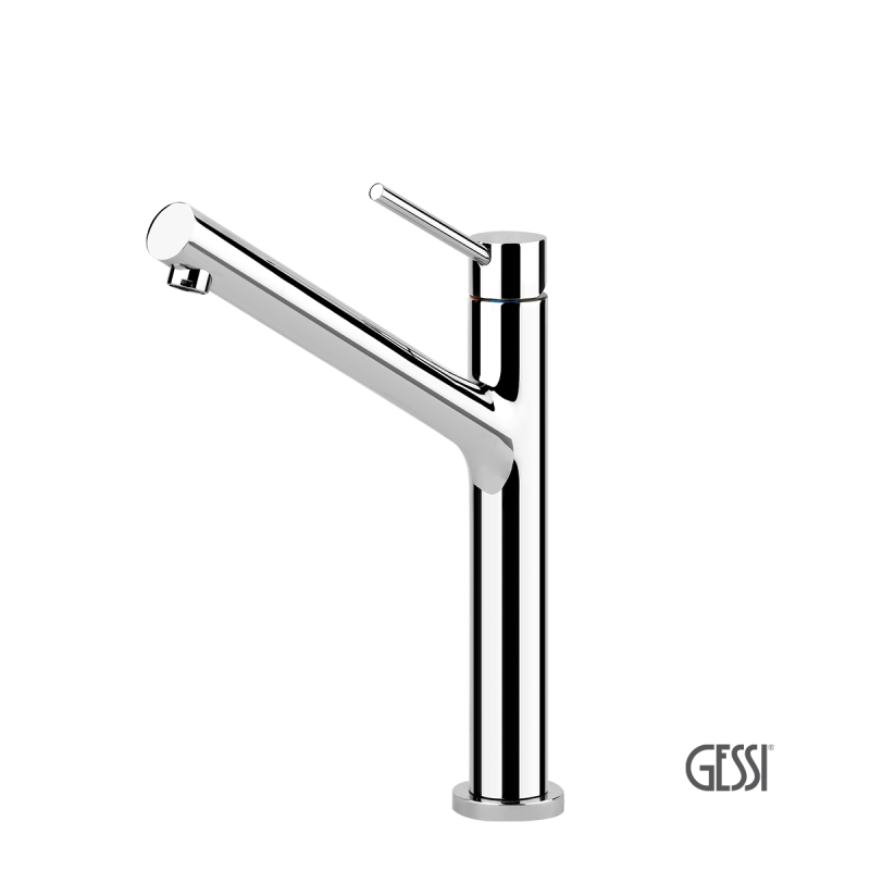 Μπαταρία Νεροχύτη Κουζίνας Thalium Gessi Chrome