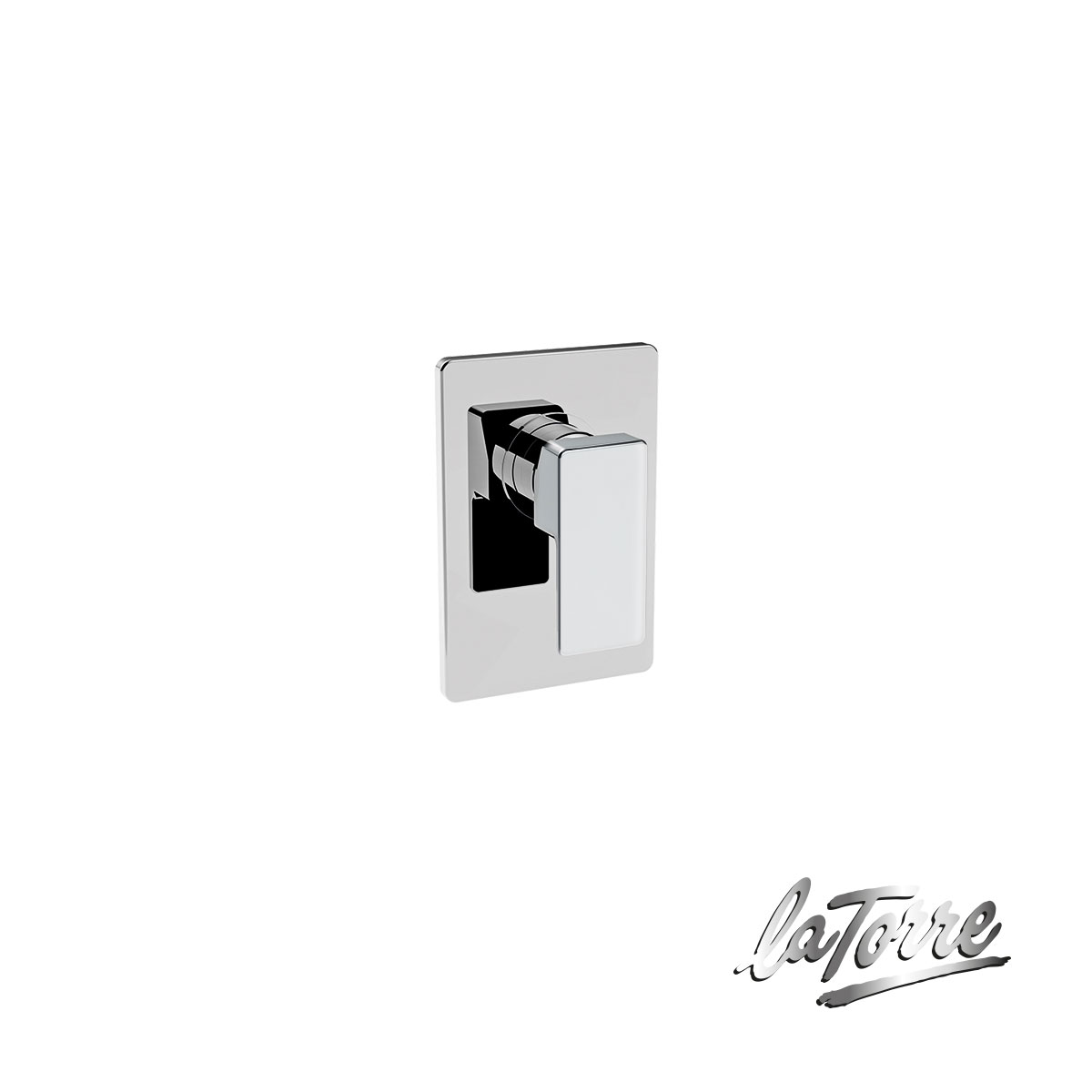 200-45051-100Μίκτης Εντοιχισμού 1 Εξόδου Profili La Torre Chrome