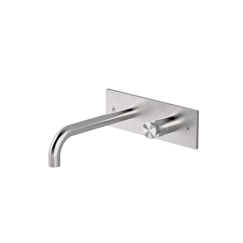 Wall-mounted basin mixer