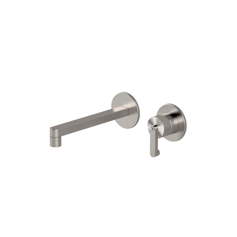 Wall-mounted basin mixer