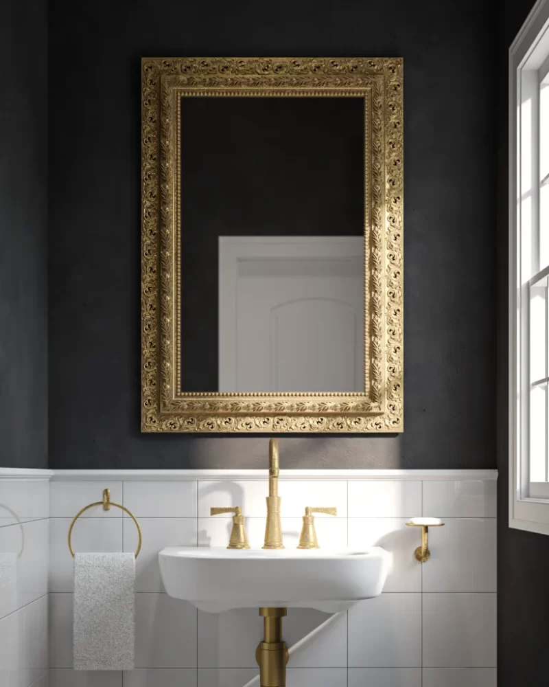 LED Mirror με Κορνίζα